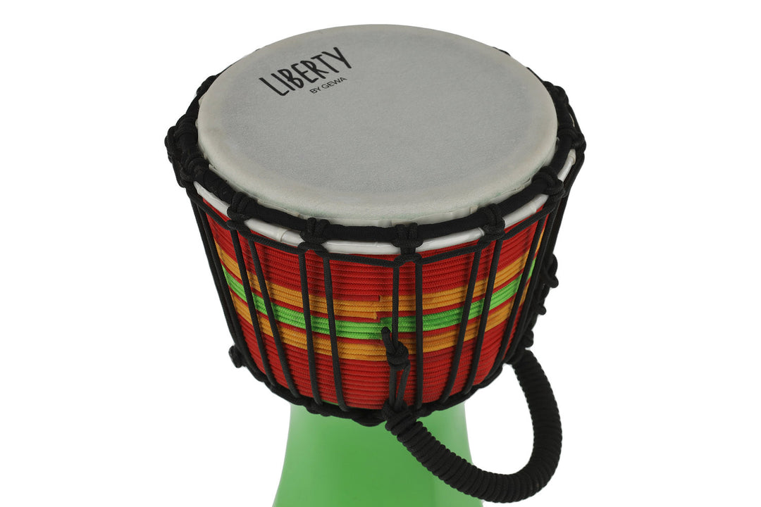GEWA Djembé Liberty Series accordato a corda - 7" Verde
