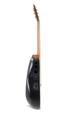 Ovation Chitarre E-Acoustic Celebrity Elite Deluxe Deep Contour - Black Satin (CDX40-5-G)