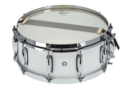 Gretsch Renown Maple rullante 14" x 5,5", Piano White