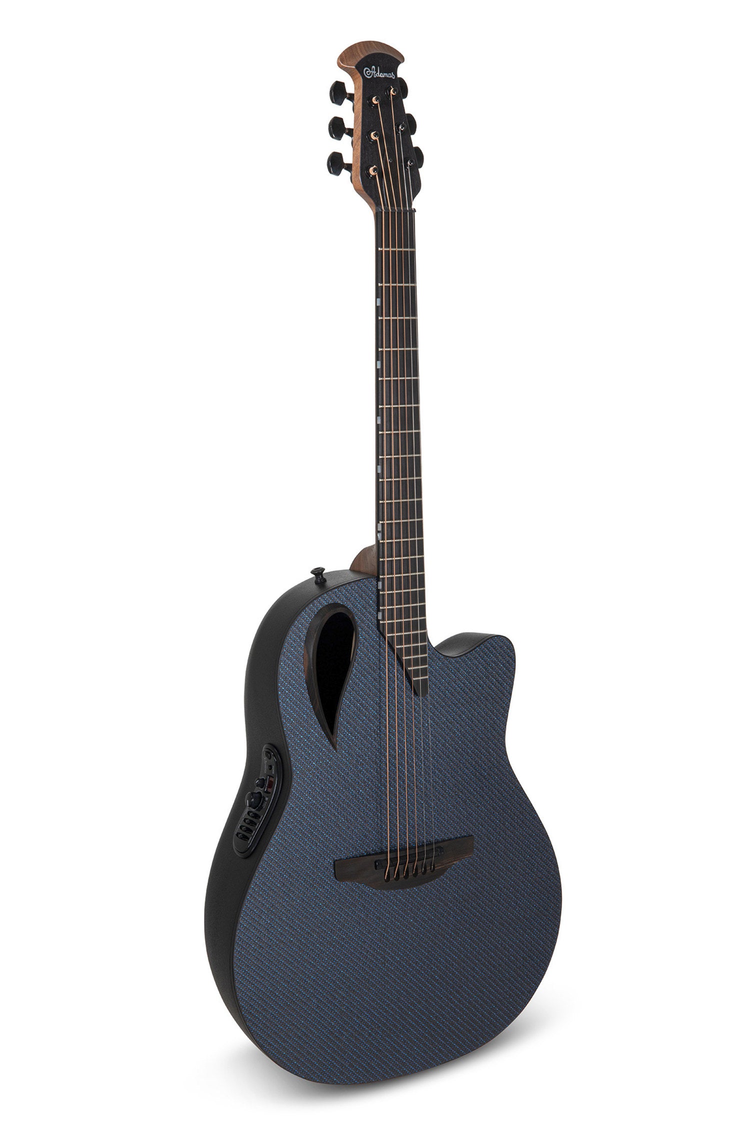 Adamas E-Acoustic Guitar Adamas MD80-NWT Mid-Depth Contour Cutaway - NWT Blue Reflection (MD80-8R-G)