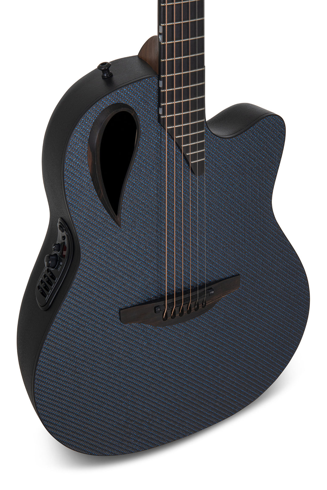 Adamas E-Acoustic chitarre Adamas MD80-NWT Mid-Depth Contour Cutaway - NWT Blue Reflection (MD80-8R-G)
