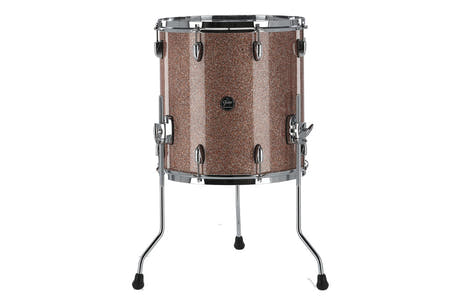 Gretsch Renown Maple tom da pavimento 16" x 16", Champagne Sparkle