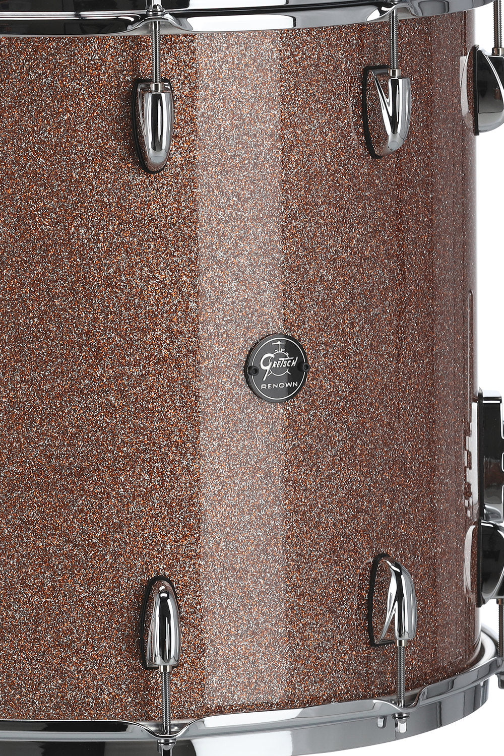 Timpano da terra Gretsch Renown Maple 18" x 16", Champagne Sparkle