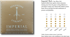 Corde Augustine per chitarra classica Imperial Crystal Nylon medium - Set Imperial Red (medium/medium)