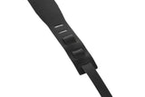 GEWA Premium Plain 70 tracolla per chitarra con Security Locks, nera, perforata
