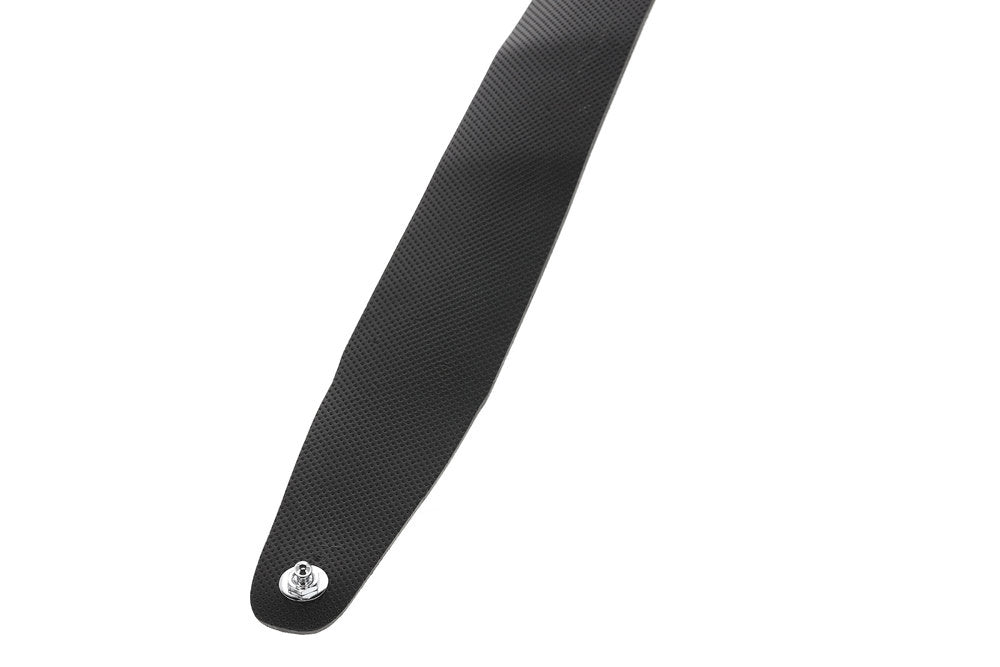 GEWA Premium Plain 70 tracolla per chitarra con Security Locks, nera, perforata
