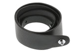 GEWA Premium Plain 70 tracolla per chitarra con Security Locks, nera, perforata