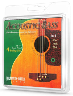 Thomastik-Infeld corde per basso acustico Strings for acoustic bass Phosphor Bronze - Set (4-string)