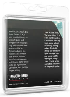 Corde Thomastik-Infeld per Chitarre classica John Pearse Folk Series Light - Set (PJ116)