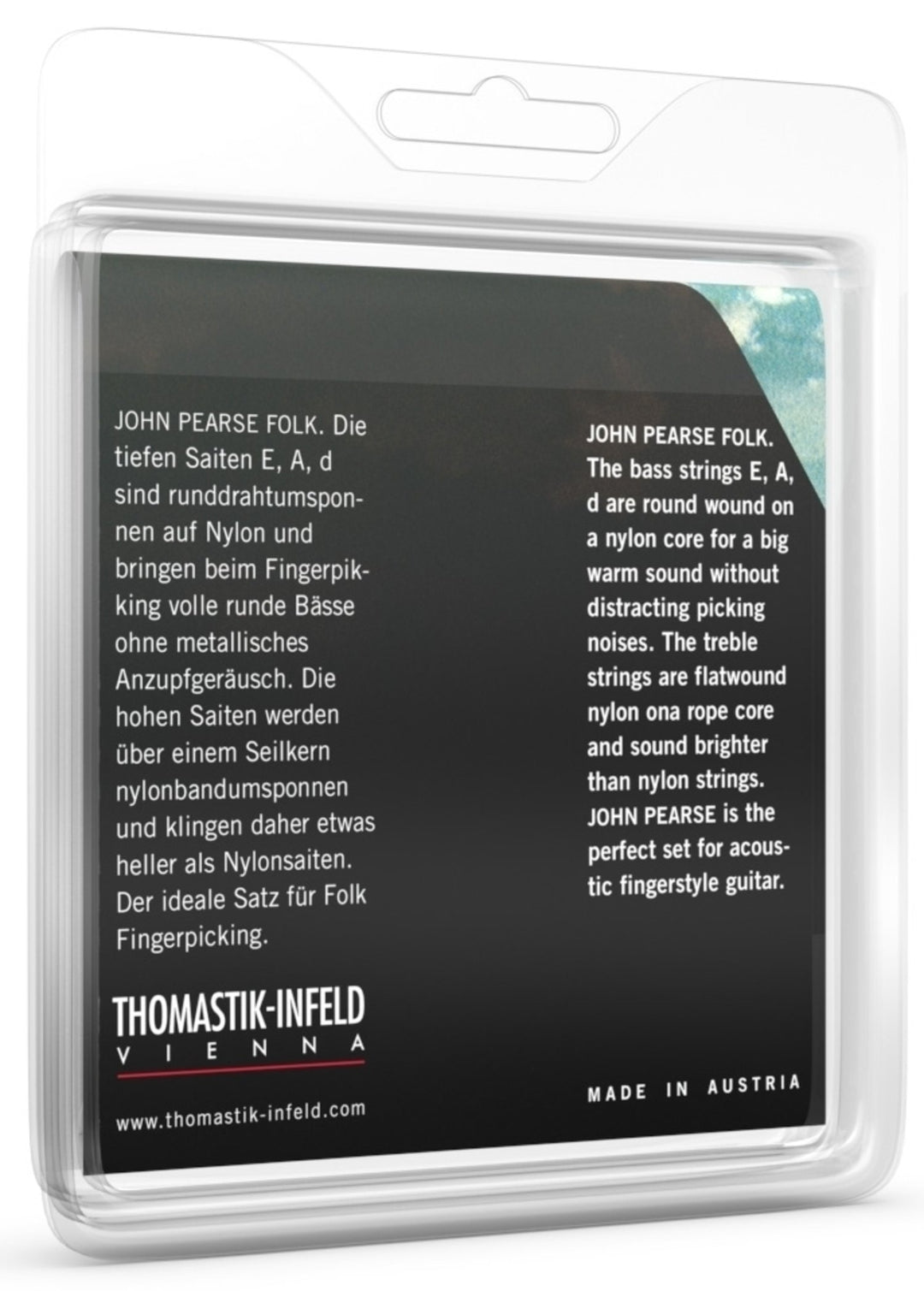 Corde Thomastik-Infeld per Chitarre classica John Pearse Folk Series Light - Set (PJ116)