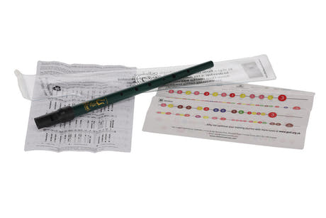 Clarke Sweetone tin whistle in D, verde