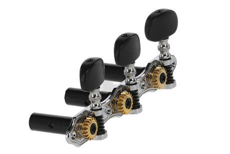 GEWA meccaniche per chitarre classiche, cromate