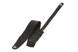 GEWA Premium Plain 70 tracolla per chitarre con Security Locks, marrone cioccolato