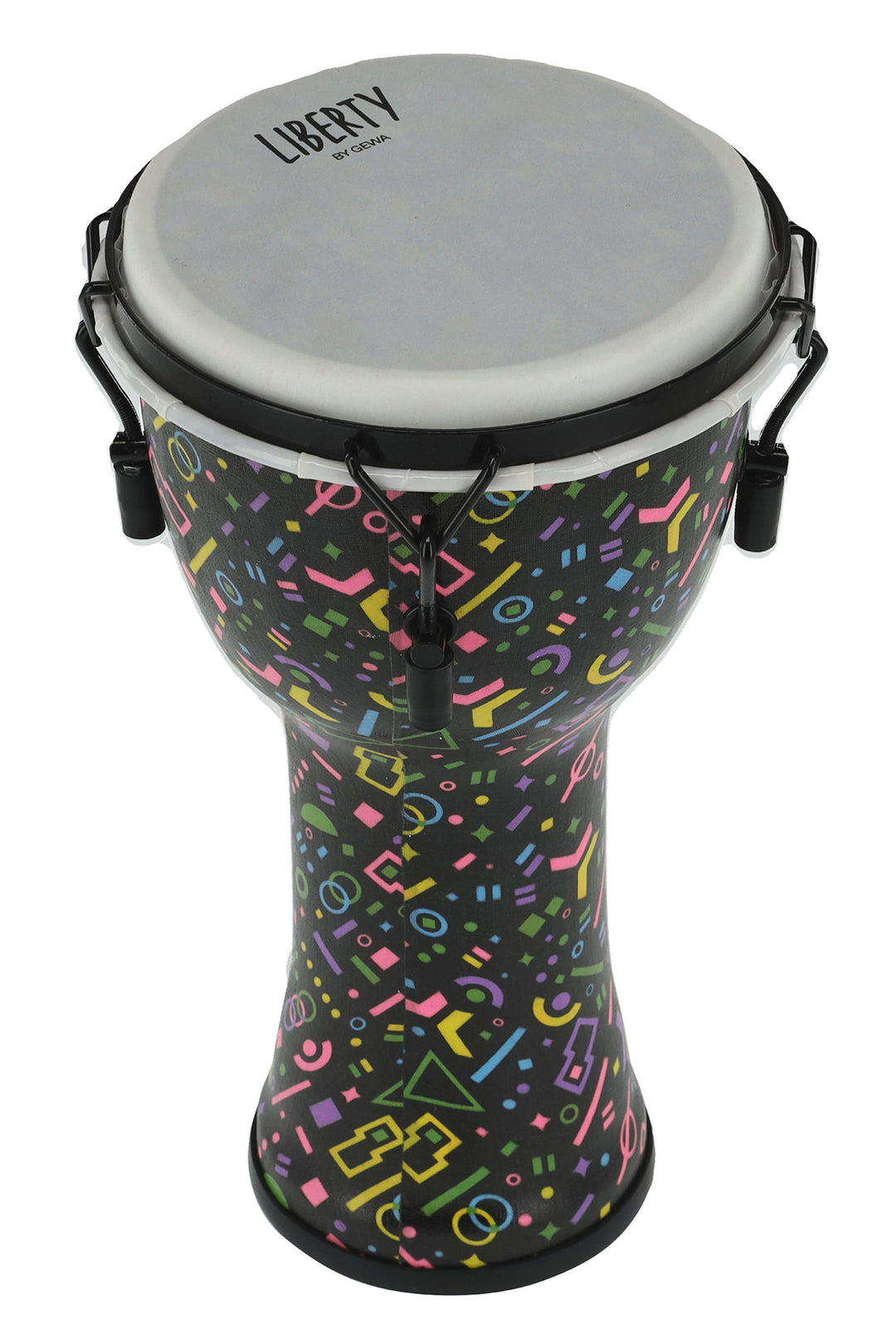 GEWA Djembe Liberty Series con accordatura meccanica - 8" Crazy Neon