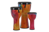 GEWA Liberty Series Nestable set di djembe 8", 10" e 12", Batik