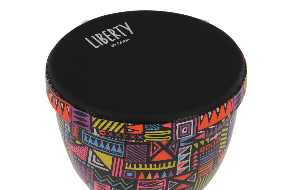 Djembe GEWA Liberty Series Nestable 8", motivo Abstract