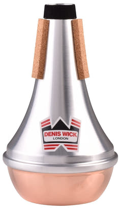 Denis Wick 5504C sordina straight per tromba, fondo in rame