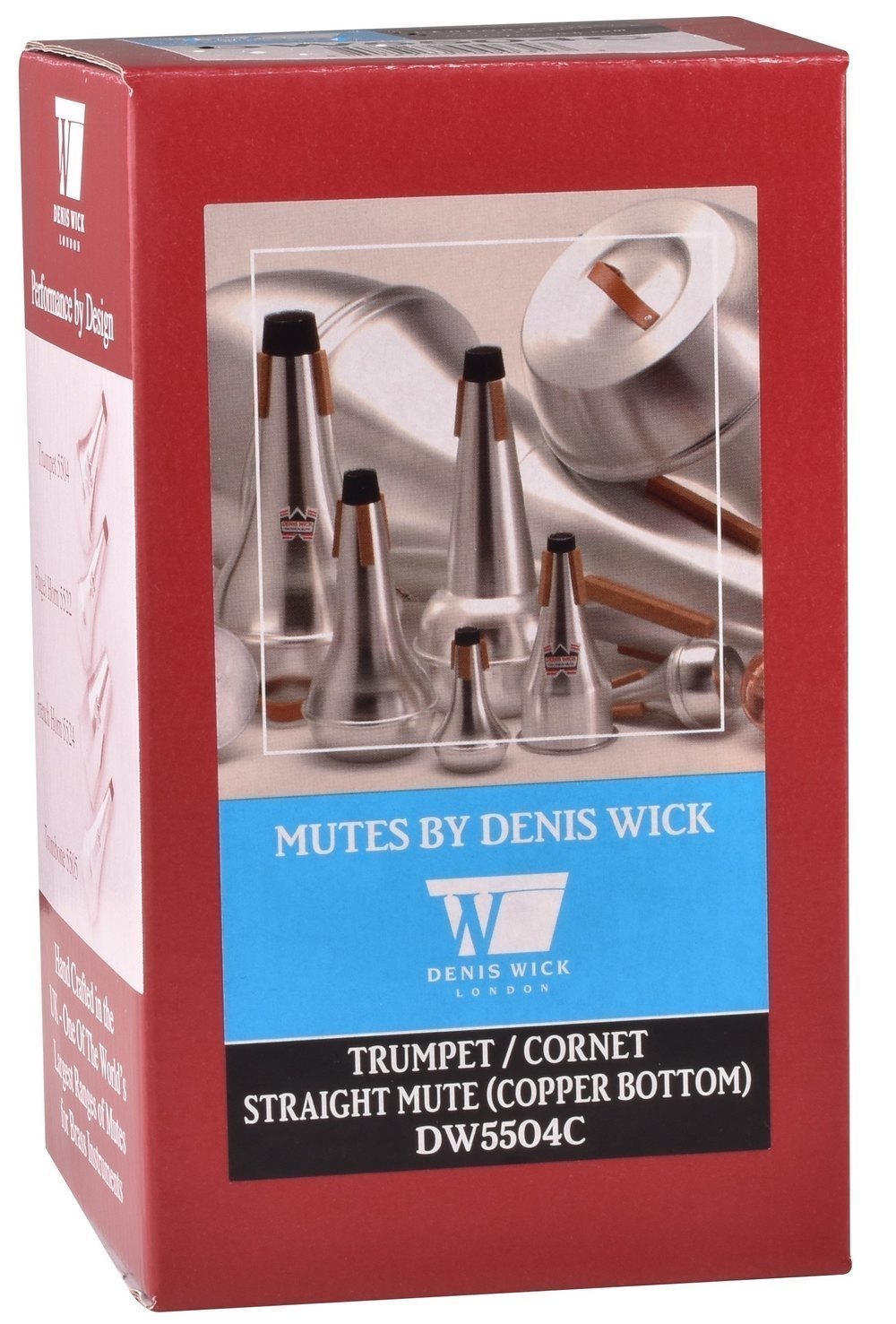 Denis Wick 5504C sordina straight per tromba, fondo in rame