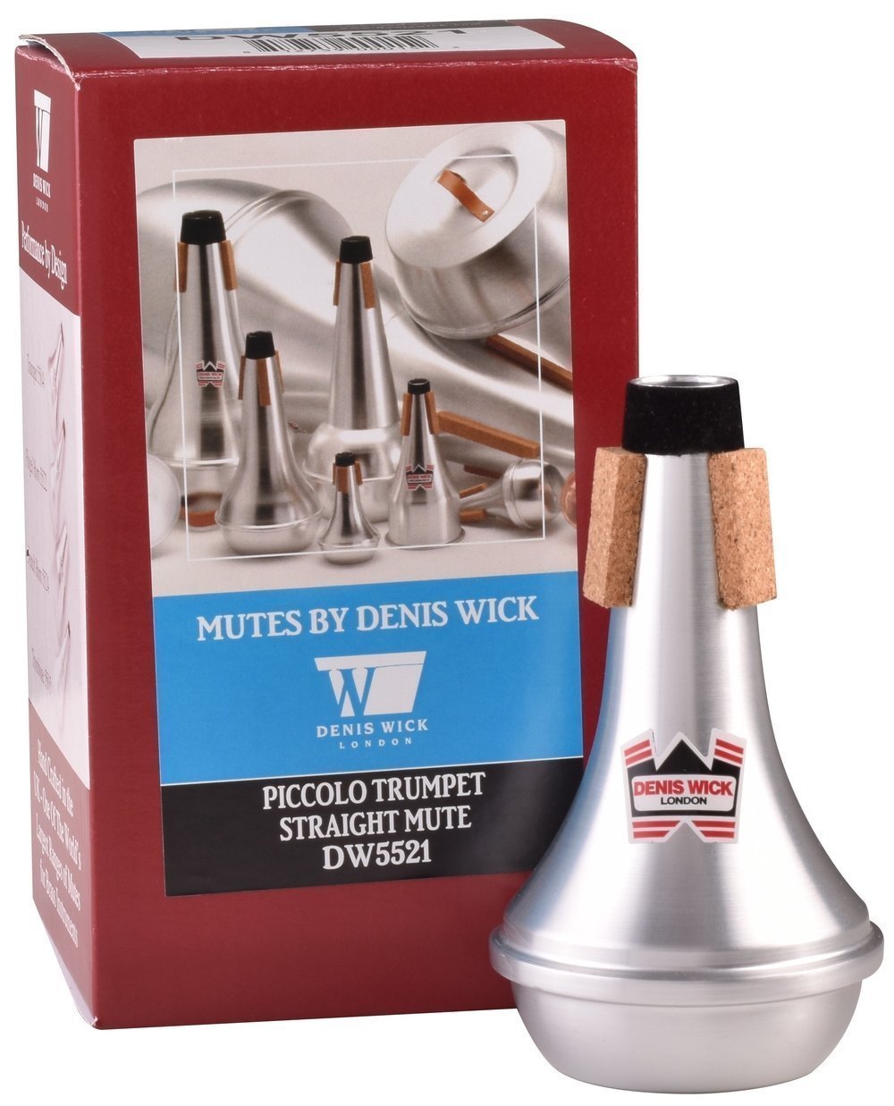 Sordina straight Denis Wick 5521 per tromba piccolo