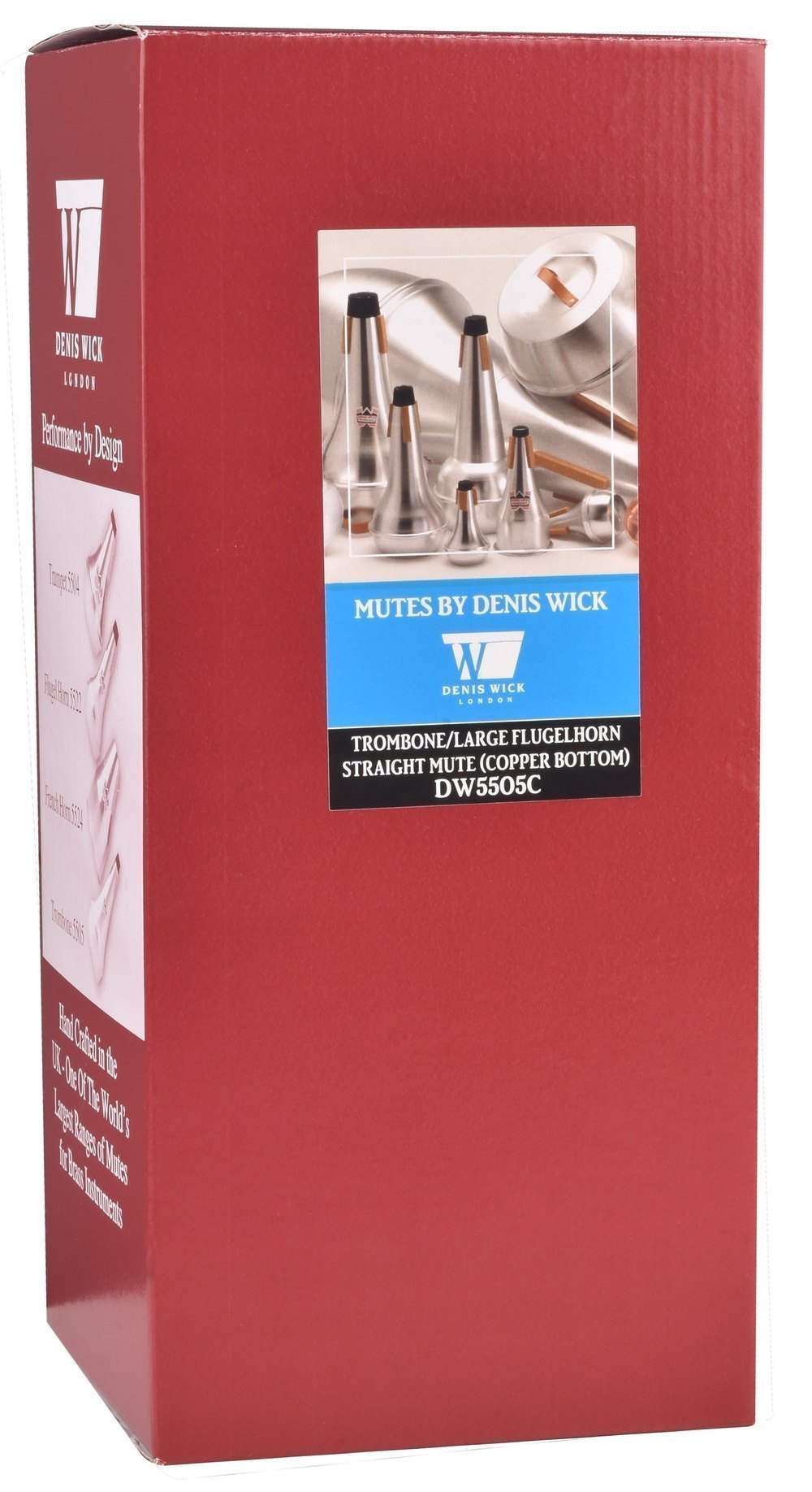Denis Wick 5505C sordina straight per trombone, fondo in rame