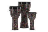 GEWA Liberty Series set di djembe impilabili 8", 10" e 12", Crazy Neon