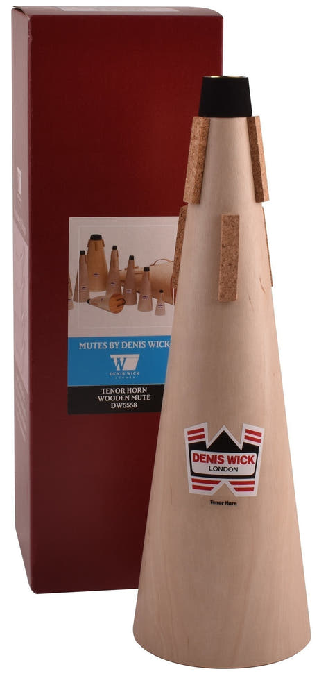 Denis Wick 5558 sordina straight in legno per corno alto e corno tenore
