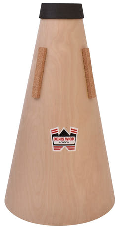 Denis Wick 5562 sordina dritta in legno per eufoni