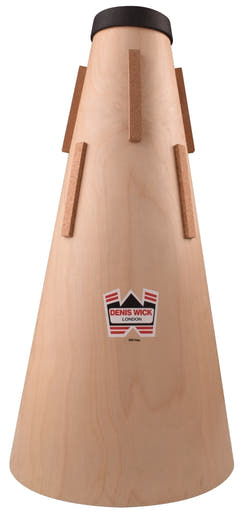 Sordina Denis Wick 5566 straight in legno per tuba B