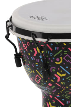GEWA Djembé Liberty Series accordato meccanicamente - 10" Crazy Neon