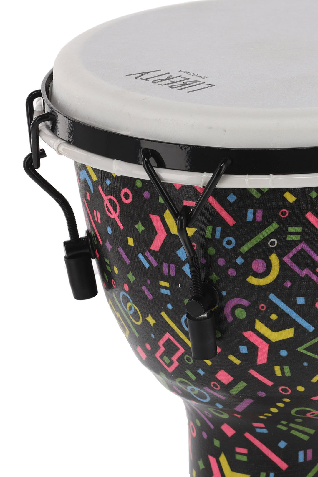 GEWA Djembé Liberty Series accordato meccanicamente - 10" Crazy Neon