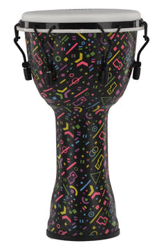 GEWA Djembé Liberty Series accordato meccanicamente - 10" Crazy Neon