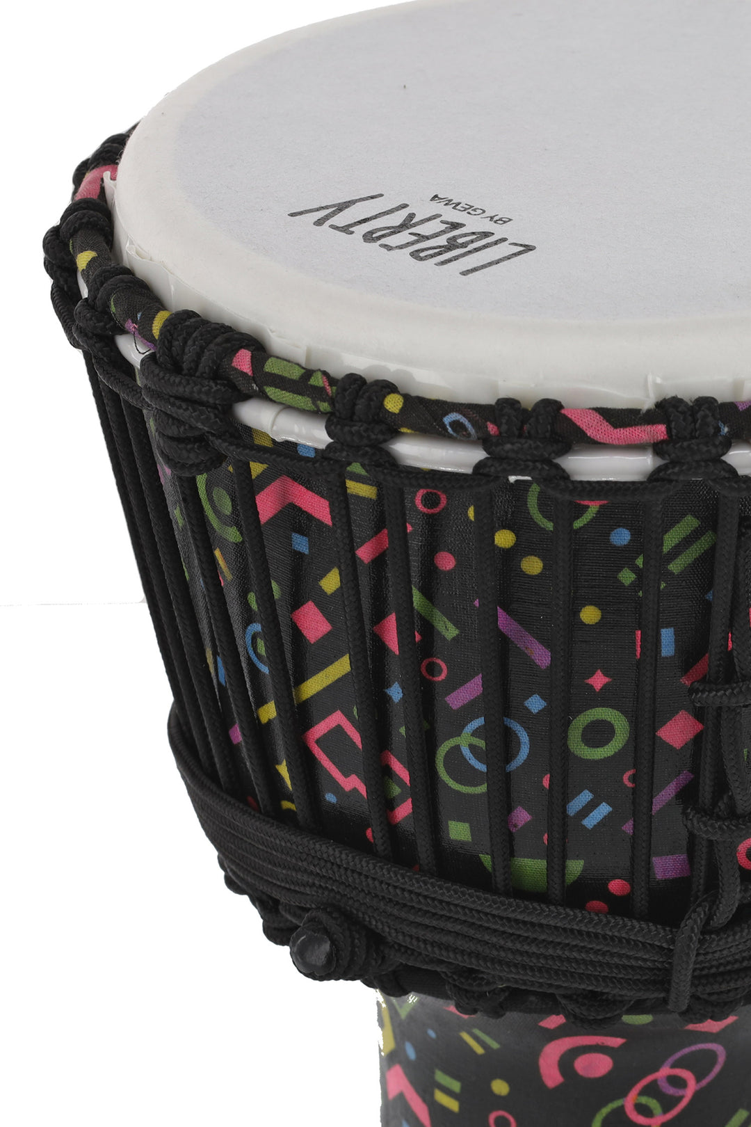 GEWA Djembe Liberty Series con accordatura a corda - 8" Crazy Neon