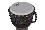 GEWA Djembe Liberty Series con accordatura a corda - 8" Crazy Neon