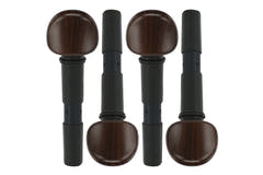 Wittner Finetune-Peg per violoncello 4/4-3/4, Ø 15,5 mm, 4 pezzi, color palissandro