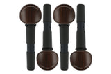Wittner Finetune-Peg per violoncello 4/4-3/4, Ø 15,5 mm, 4 pezzi, color palissandro