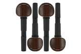 Wittner Finetune-Peg violino 4/4-3/4, Ø 8,6 mm, 4 pezzi, color palissandro