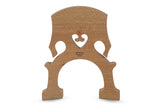 Despiau Double bass bridge Planet D - 1/4 (Foot width 130)