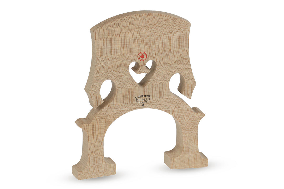 Ponte per contrabbasso Despiau Double bass Planet C - 1/8 (Larghezza del piede 115)