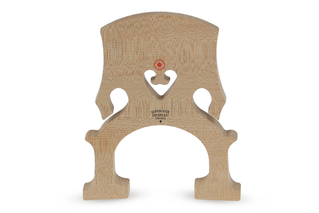 Ponte per contrabbasso Despiau Double bass Planet C - 1/8 (Larghezza del piede 115)