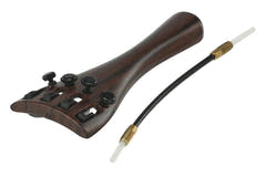 Wittner cordiera per violini 1/4, 4 fine tuner, colore palissandro