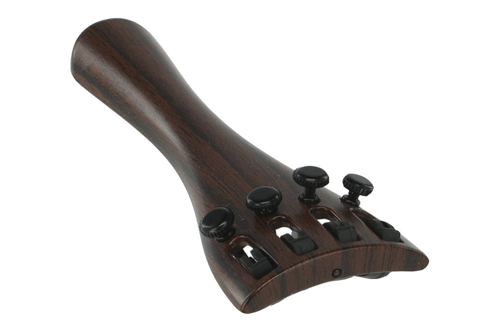 Wittner cordiera per violini 1/4, 4 fine tuner, colore palissandro