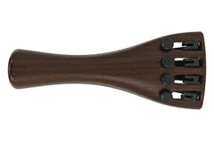 Wittner cordiera per violino 4/4, 4 accordatori fini, colore palissandro
