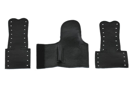 Protezioni per trombone Leather Specialties in pelle, Bach 50B2