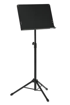 Leggio orchestrale GEWA, pieghevole, piano portapartiture massiccio