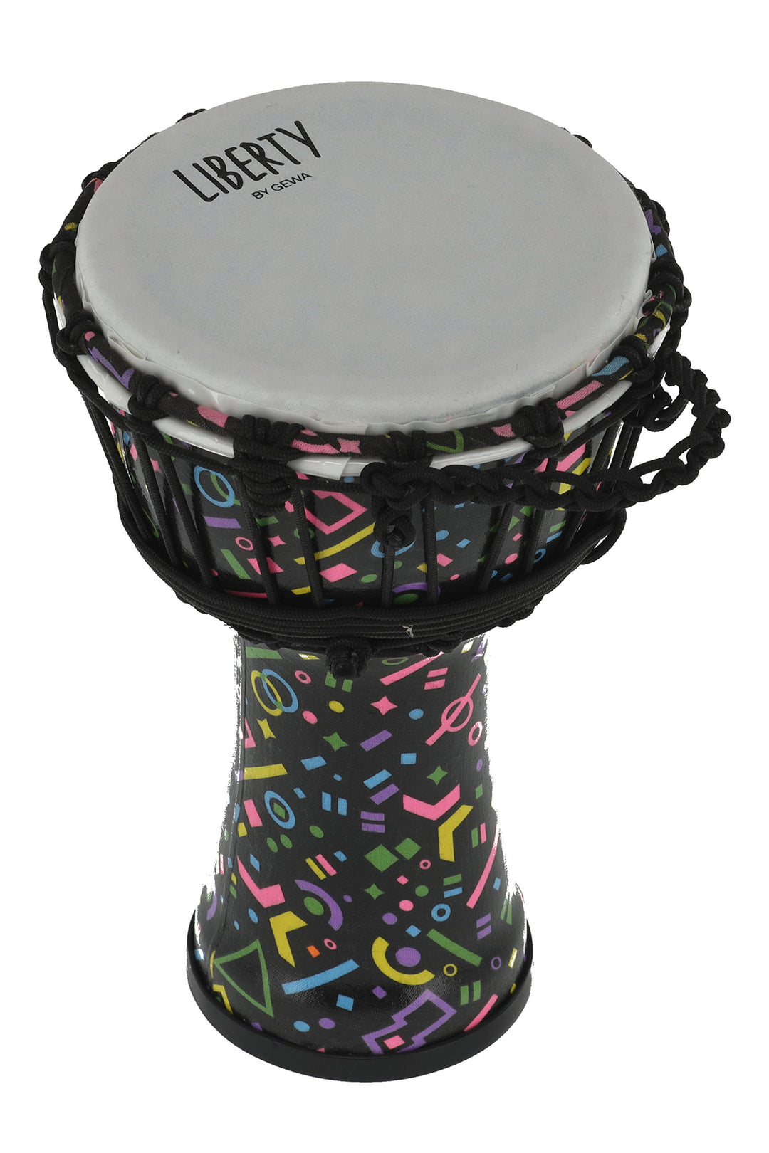 GEWA Djembe Liberty Series accordato a corda - 7" Crazy Neon