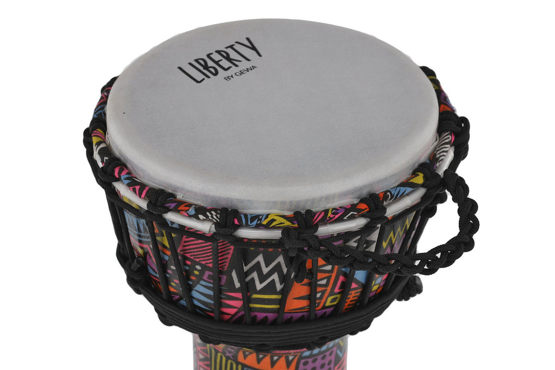GEWA Djembé Liberty Series accordato a corda - 7" Abstract