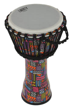 GEWA Djembe Liberty Series accordato a corda - 10" Abstract