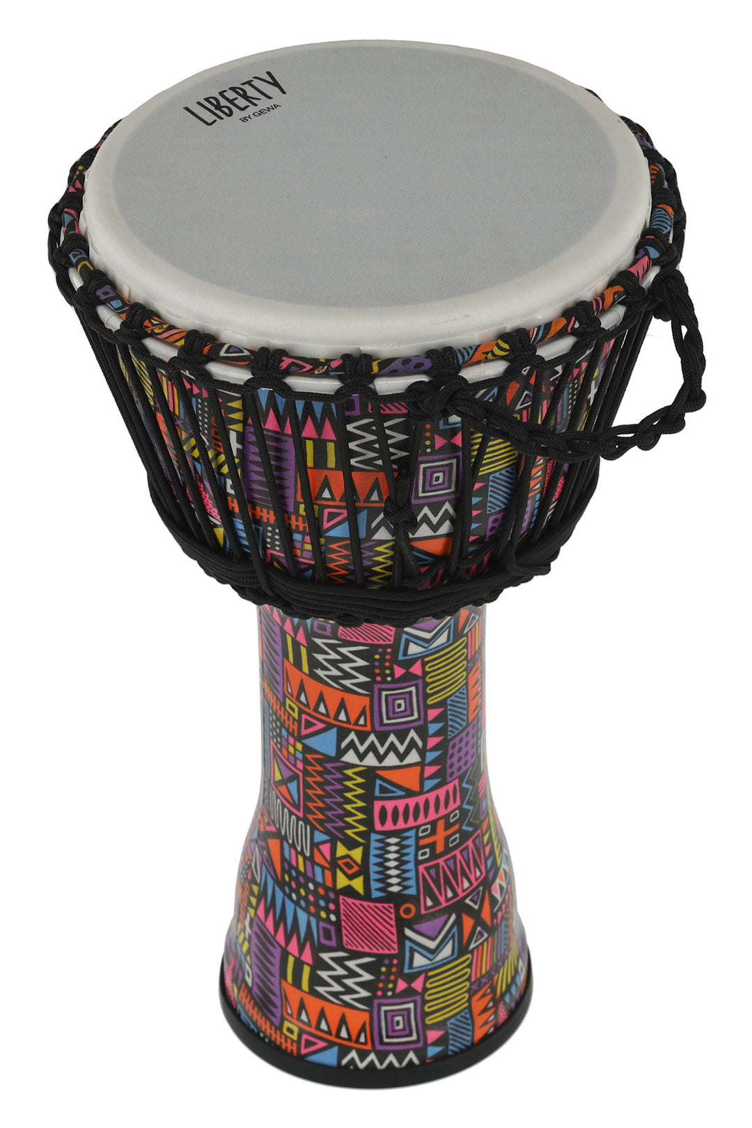 GEWA Djembe Liberty Series accordato a corda - 10" Abstract