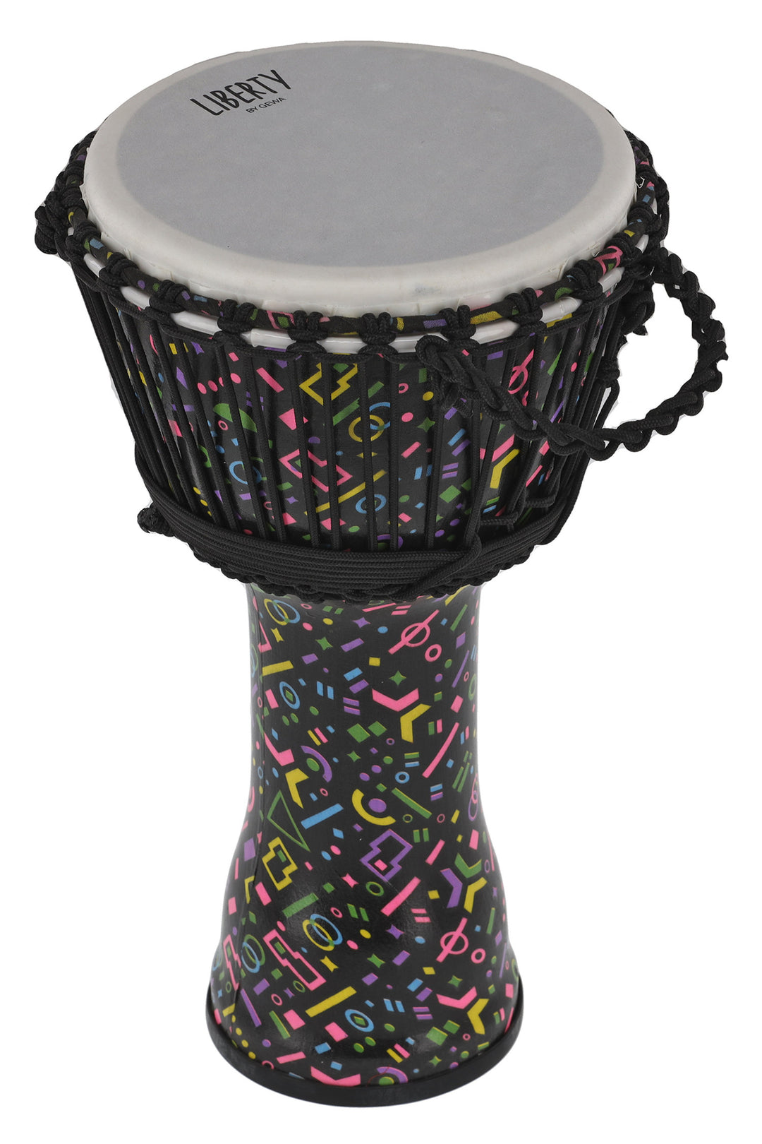 GEWA Djembé Liberty Series accordato con corde - 10" Crazy Neon
