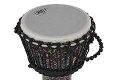GEWA Djembé Liberty Series accordato con corde - 10" Crazy Neon